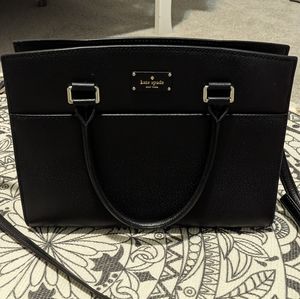 Kate Spade pebbled leather handbag.
